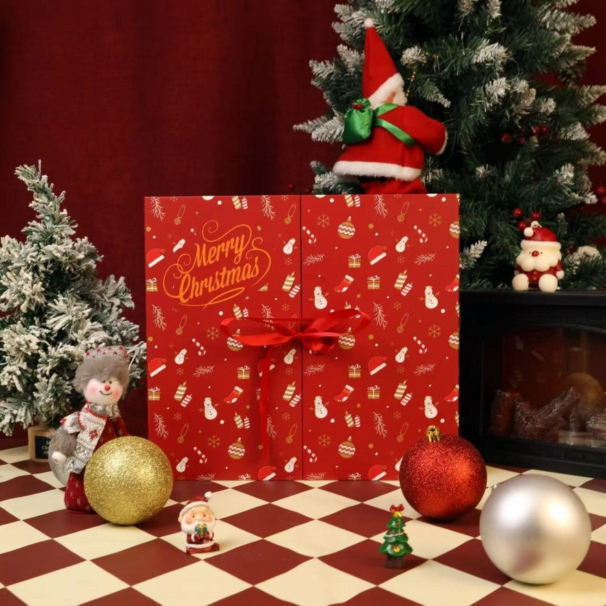 Roter Blind Box Adventskalender